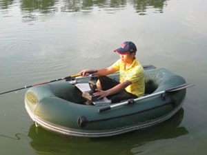 梧州充气皮划艇钓鱼
